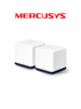 MERCUSYS Halo H50G 2-PACK - Sistema Wi-Fi Mesh AC1900 para todo el hogar con red unificada, roaming continuo, cobertura completa, doble banda Wi-Fi de 1.9 Gbps, control sencillo mediante aplicación y puertos Gigabit completos. TP9