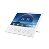 Monitor IP/SIP para interior, Wi-Fi, pantalla táctil de 7, audio de 2 vías, PoE, 8 interfaces de entrada de alarma.