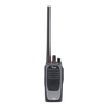 Radio digital NXDN sin pantalla en la banda de UHF, rango de frecuencia 380-470MHz, sumergible IP68, con encriptación DES, GPS, bluethooth, grabador de voz, 32 canales. no incluye cargador ni antena.