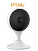 IMOU CUE 2 IPC-C22EN - Cámara IP WiFi de 2MP con lente de 2.8mm, audio bidireccional, AI, detección de humanos, sirena, micrófono, IR 10m, ranura MicroSD y alarma de ruido.