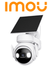 IMOU CELLPTKit KIT/IPC-K9EN-3T0WE/FSP12-TYPEC - Kit de Cámara WiFi Cell PT de 3MP con panel solar, lente de 3.6mm y 88° de apertura, audio bidireccional y sensor PIR integrado para seguridad avanzada.