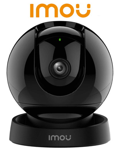 IMOU REX 2D 3MP IPC-GK2DN-3C0W - Cámara Domo IP PT WiFi de 3MP con Smart Tracking, IR de 10m, audio bidireccional, micrófono y altavoz integrados, alarma de sonido anormal, ranura MicroSD, detección de humanos y modo privacidad. CONGIMOU1 MCI2