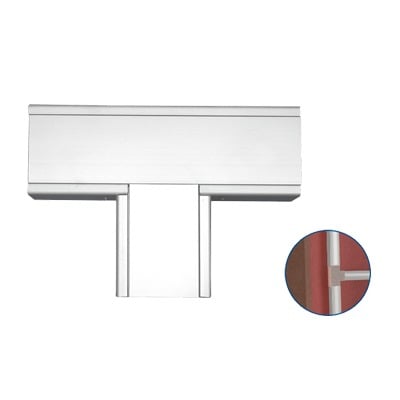 Accesorio en T de Aluminio, para canaleta INKA151 (8440-81001)