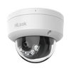 [Dual Light] Domo IP de 2 Megapixel (1080p) / Lente 2.8 mm / 20 mts IR + 15 mts Luz Blanca / Micrófono Integrado / ACUSENSE Lite / Uso en interior / PoE / dWDR / H.265+ / ONVIF