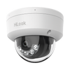 [Dual Light] HiLook Series / Domo IP de 4 Megapixel / Uso en interior / Lente 2.8 mm / 20 mts IR + 20 mts Luz Blanca / Micrófono Integrado / ACUSENSE Lite / PoE / dWDR / H.265+ / ONVIF