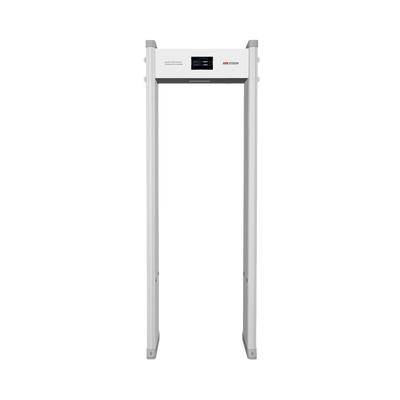 Arco Detector de Metales de 18 Zonas con Pantalla LCD de 7 / Conteo de personas y Alarmas / Ajuste de Sensibilidad e Interferencias