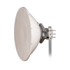 Antena Direccional de Alto Rendimiento / 35.5 dBi / 4 ft / 5.9-7 GHz / Conectores RP-SMA / Alto Aislamiento al Ruido / Fácil Montaje y herraje de acero inoxidable / Radomo Incluido