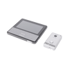 KIT DE VIDEOPORTERO IP COLOR NEGRO / Apertura con app / Súper elegante / Monitor WIFI / Alimentación 110vca