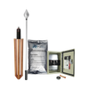 Kit de Pararrayo con Punta en Aluminio con Diámetro de Protección de 160 metros.