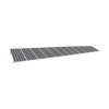 Montaje para Panel Solar, Riel 8 de 5400mm para Módulos con Espesor de 35mm, Velocidad de Viento Máx. 136km/h (20° a 45°)