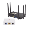 Kit 2 ONU Bridge V-Sol, Dual GPON/EPON con Router Home Mesh Ideal para distribuciones WISP de mayor cobertura Wi-Fi en Hogares y Oficinas
