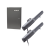 Kit de Operadores Abatibles 6006 de Doorking / Para Puertas de Hasta 5.5 Metros / Soporta Respaldo de Baterias