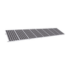 Montaje para Panel Solar, Riel 8 de 5400mm para Módulos de 550 a 660w con Espesor de 35mm, Velocidad de Viento Máx. 136km/h (20° a 45°)
