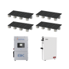 Kit Hibrido con Interconexión a la Red Eléctrica de CFE de 8 kW con Salida de 220 Vca y respaldo de 10 kWh en batería de LiFePO4