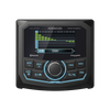 Estéreo marino sumergible IP66, con pantalla de 2.7 pulgadas, conexión Bluetooth, iluminación multicolor variable, con entrada USB
