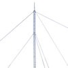 Kit de Torre Arriostrada de Techo de 12 m con Tramo STZ30 Galvanizado Electrolítico (No incluye retenida).