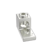 Terminal tipo Lengüeta Recta de Aluminio con Agujero 1/4, y Barril para Cable #14 - 2/0 AWG
