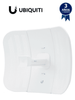 UBIQUITI LiteBeam M5 LBE-M5-23 - Radio CPE airMAX M5 operando en 5 GHz 5150 - 5875 MHz con antena integrada de 23 dBi y potencia de transmisión de 25 dBm. Cuenta con 1 puerto Ethernet 10/100, ofrece un rendimiento de hasta 100 Mbps.
