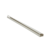 Canaleta LD10 de PVC rígido, con cinta adhesiva para instalación sin herramientas, de 38.4 x 24 x 3048 mm, Color Blanco Mate