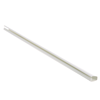 Canaleta LD5 de PVC rígido, con cinta adhesiva para instalación sin herramientas, 26 x 15 x 1828.8 mm, Color Blanco