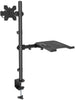 TCE LMG25NB - Soporte de Escritorio Combinado para Monitor de 13 a 32 y Laptop de 10 a 17 , Carga Máxima Monitor 8Kg , Ajuste de Inclinación y Rotación
