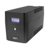 UPS 1500VA/900 W Pantalla LCD / Línea Interactiva 120Vca / 6 tomas 5-15R (4 Respaldadas) / Regulación de Voltaje / Protección RJ45