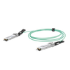 Cable AOC QSFP28 de 100 Gbps a 100 Gbps / Cable de fibra óptica Activo / Longitud: 1 metro