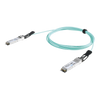 Cable AOC QSFP+ de 40 Gbps a 40 Gbps / Cable de fibra óptica Activo / Longitud: 3 metros
