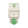 Atenuador Optico Macho-Hembra con Conector SC/APC de 10 dB para Fibra Monomodo