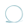 Pigtail de Fibra Óptica Simplex LC, PVC, OM4 50/125, Aqua, 1 metro