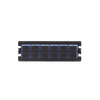 Placa acopladora para Distribuidor de Fibra Óptica LP-ODF-8024, incluye 12 acopladores SC Simplex Para fibra Monomodo (12 fibras)