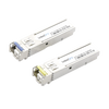 Transceptores Ópticos Industriales Bidireccionales SFP+ (Mini-Gbic) / Monomodo 1270 & 1330 nm / 10 Gbps / 10GBASE / Conector LC/UPC Simplex / DDM / Hasta 5 km / 2 Piezas