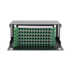 Distribuidor de Fibra Óptica con bandejas deslizables, vacío, 19in, acepta 72 adaptadores LC Duplex o LC Simplex o 72 SC Simplex, 4U