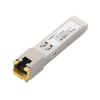 Transceptor Óptico SFP a RJ45 / Auto negociación 10/100/1000 Mbps / Conector RJ45 / 1000BASE-T / Distancia de hasta 100 m.