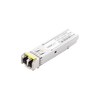 Transceptor Óptico SFP (Mini-Gbic) / Monomodo 1550 nm / 1.25 Gbps / 1000BASE-ZX / Conectores LC/UPC Dúplex / DDM / Hasta 80 km