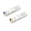 Transceptores Ópticos Bidireccionales SFP (Mini-Gbic) / Monomodo 1310 & 1550 nm / 1.25 Gbps / 1000BASE-BX / Conector LC/UPC Simplex / DDM / Hasta 20 km / 2 Piezas