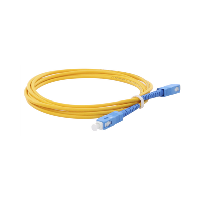 Jumper de Fibra Óptica Monomodo SC/UPC-SC/UPC Simplex de 2 metros, 3mm