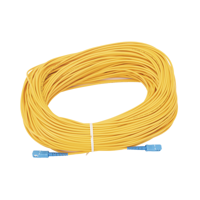 Jumper de Fibra Óptica Monomodo SC/UPC-SC/UPC Simplex de 80 metros, 3mm