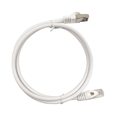 Patch Cord Cat6A 10G blindado 7.0M ( 22.96 ft ) BLANCO