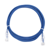 Cable de Parcheo Slim UTP Cat6 - 3 m Azul Diámetro Reducido (28 AWG)