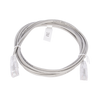 Cable de Parcheo Slim UTP Cat6 - 3 m Gris Diámetro Reducido (28 AWG)