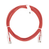 Cable de Parcheo Slim UTP Cat6 - 3 m Rojo Diámetro Reducido (28 AWG)