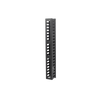 Organizador de Cable Vertical de 21 Unidades Rack Sencillo, Compatible con Racks Serie EIRL y EIQR