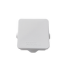 Caja de Conexiones Impermeable IP55 con 4 Entradas, 80 x 80 x 50 mm, para Instalaciones Industriales, Comerciales y Residenciales, Incluye Tornillería para su Instalación