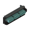 Placa Acopladora LightVerse, 6 Conectores Dúplex LC/UPC, Acepta hasta 12 fibras Multimodo OM3 y OM4 (No Shuttered)
