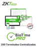 ZKTECO BIOTIMEPROPROFESSIONAL - Licencia de Asistencia Vitalicia / Versión WEB / para 200 Terminales Centralizadas / 20000 Empleados / 1 Punto para App / 20 Multicompañías