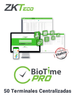 ZKTECO BIOTIMEPROPREMIUM - Licencia de Asistencia Vitalicia / Versión WEB / Para 50 terminales centralizadas / 6000 Empleados / 1 Punto para App / 5 Multicompañías