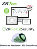 ZKTECO ZKBIOCVHOTELP100 - Licencia para Modulo de Hoteleria BioCVsecurity Capacidad 100 Cerraduras Hoteleras