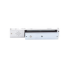 Chapa magnética 600Lb con Buzzer de alarma de puerta abierta / LED indicador de estado / Sensor de estado de placa/ Libre de Magnetismo Residual