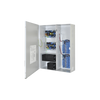 Fuente de poder DUAL ALTRONIX de 12 Vcc @ 9.3 Amper, y 24 Vcc @ 9.6 Amper con 16 salidas, con capacidad de batería de respaldo, requiere batería, para aplicaciones de control de acceso, alarmas, CCTV, con voltaje de entrada en 120 Vca